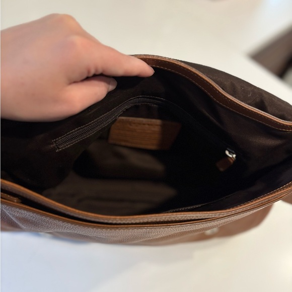 Coach  | Laptop Messenger Bag | Brown Leather - Picture 8 of 8